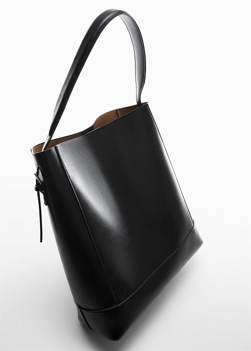 Short handle shopper bag MANGO
