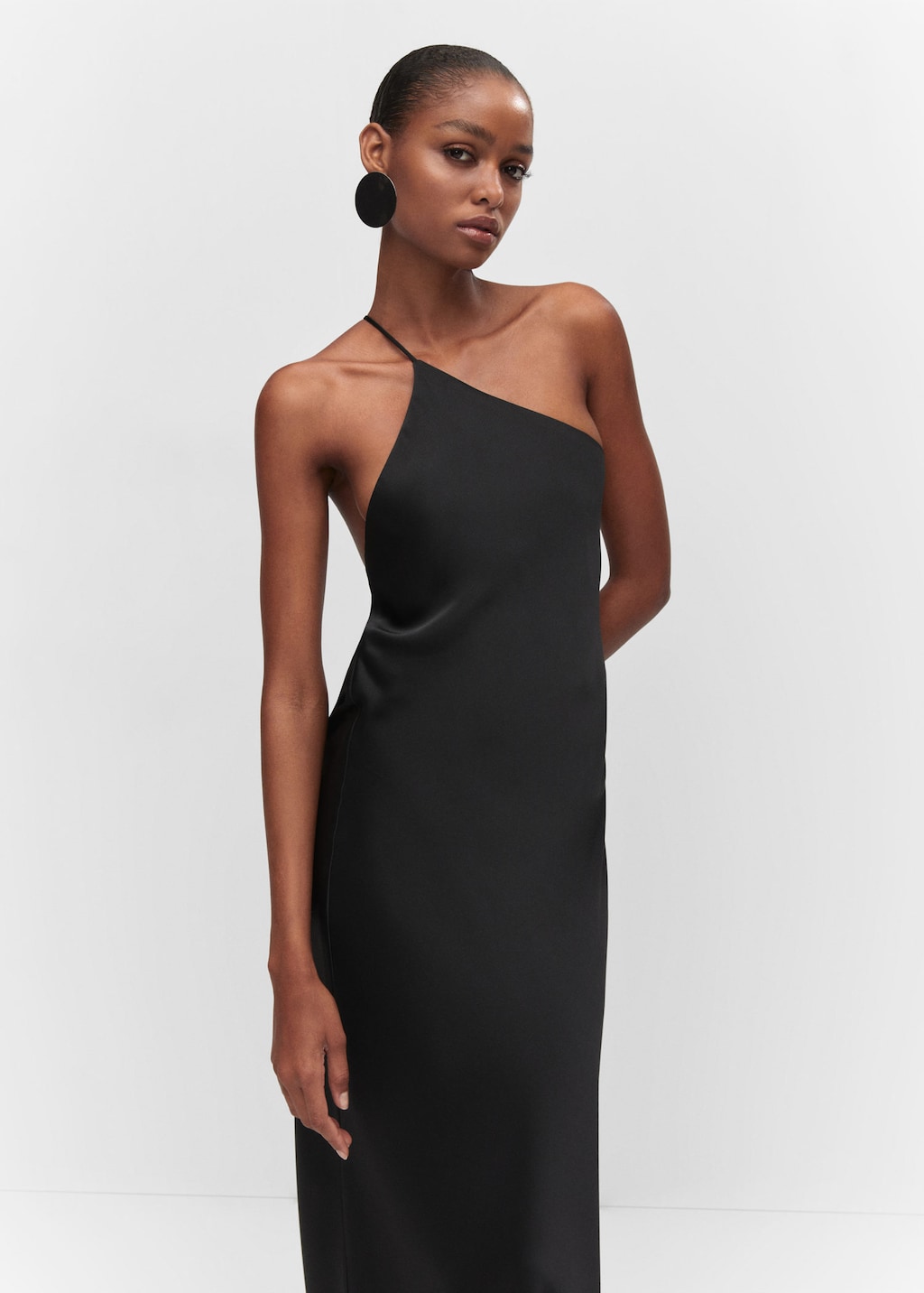 Mango back best sale bow dress