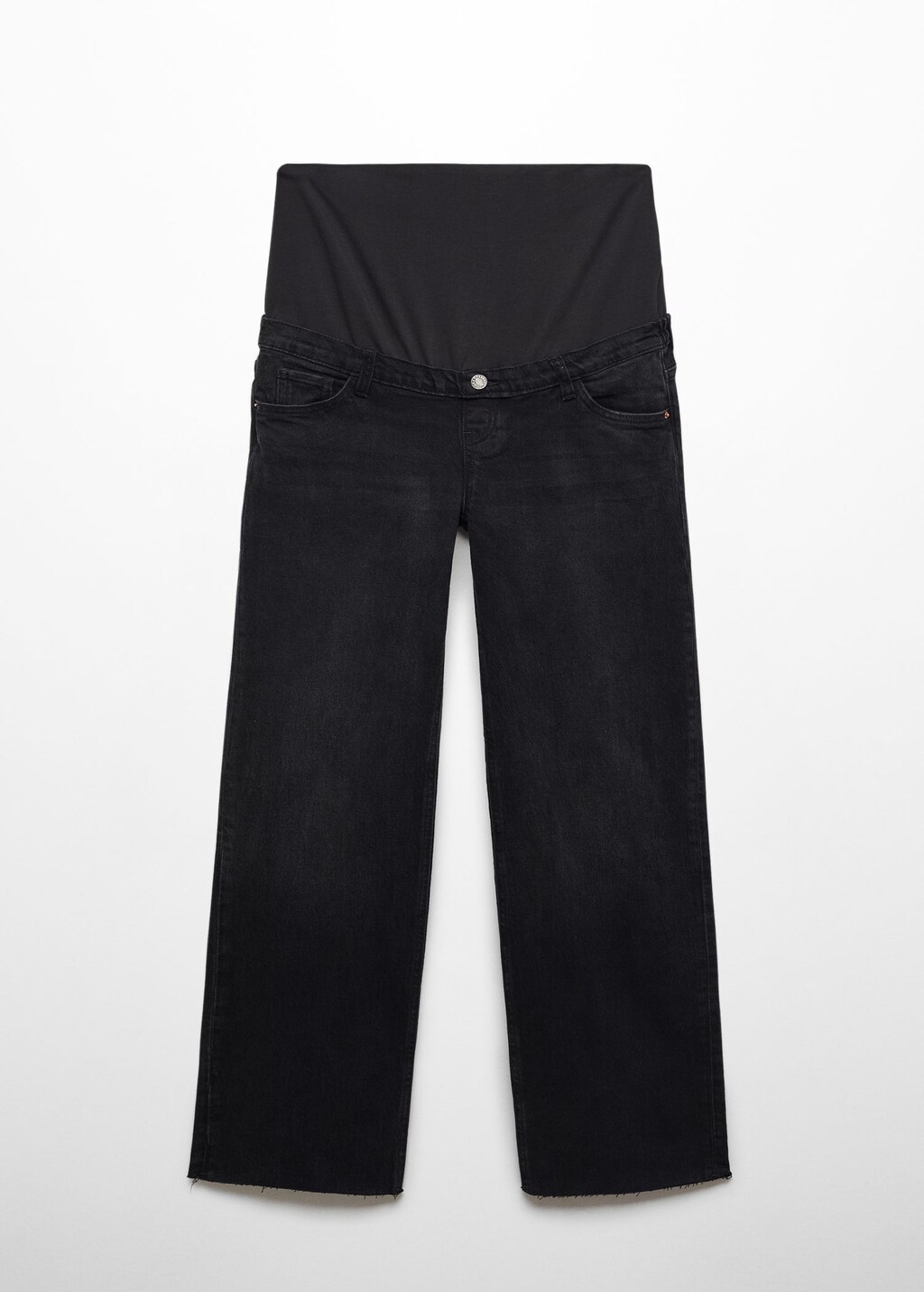 H&m black top maternity jeans