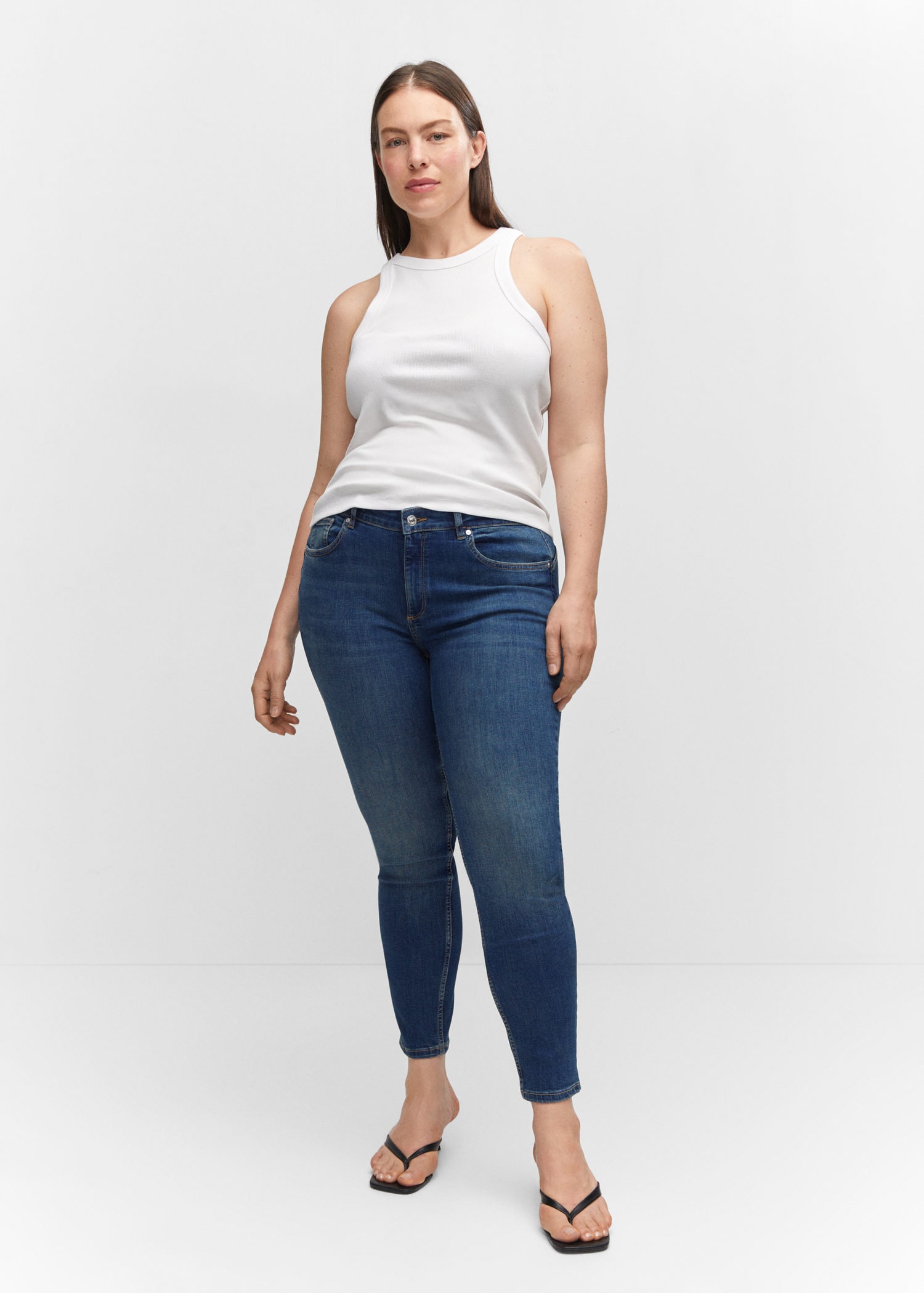 Skinny push-up jeans | MANGO