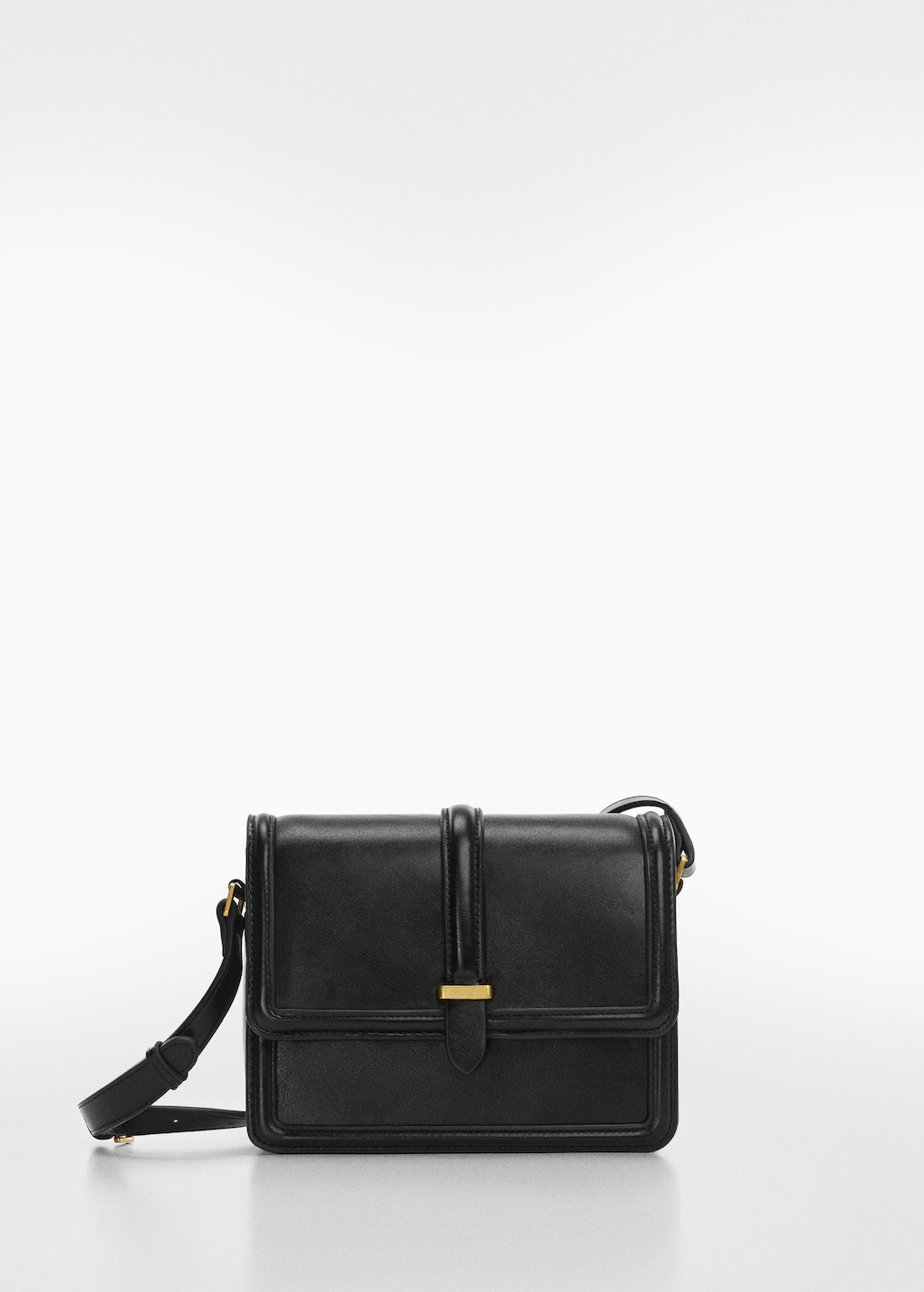 Crossbody bag with flap | MANGO