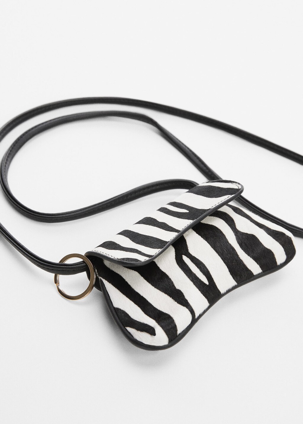 Mango zebra bag sale