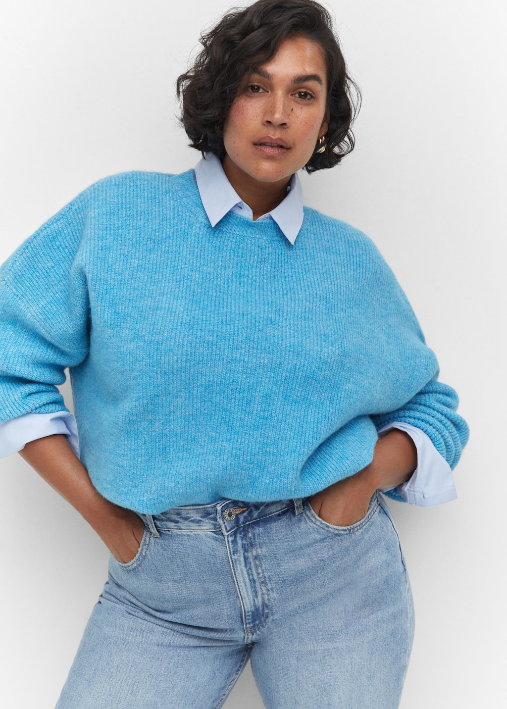 Mango oversized cheap jumper