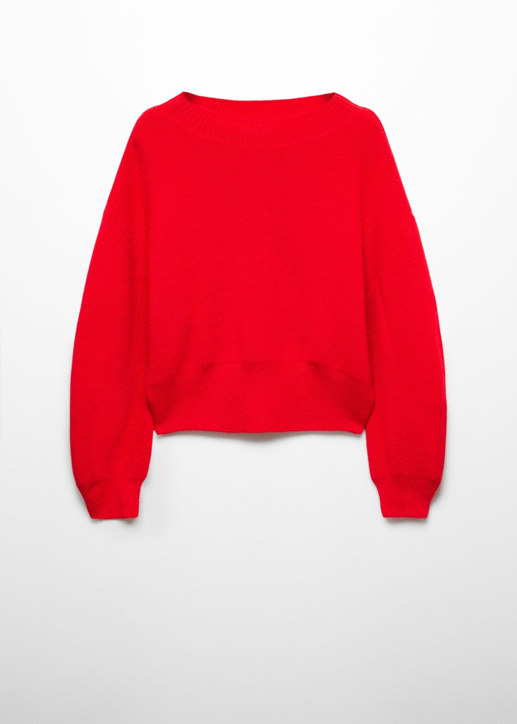Mango red sweater cheap