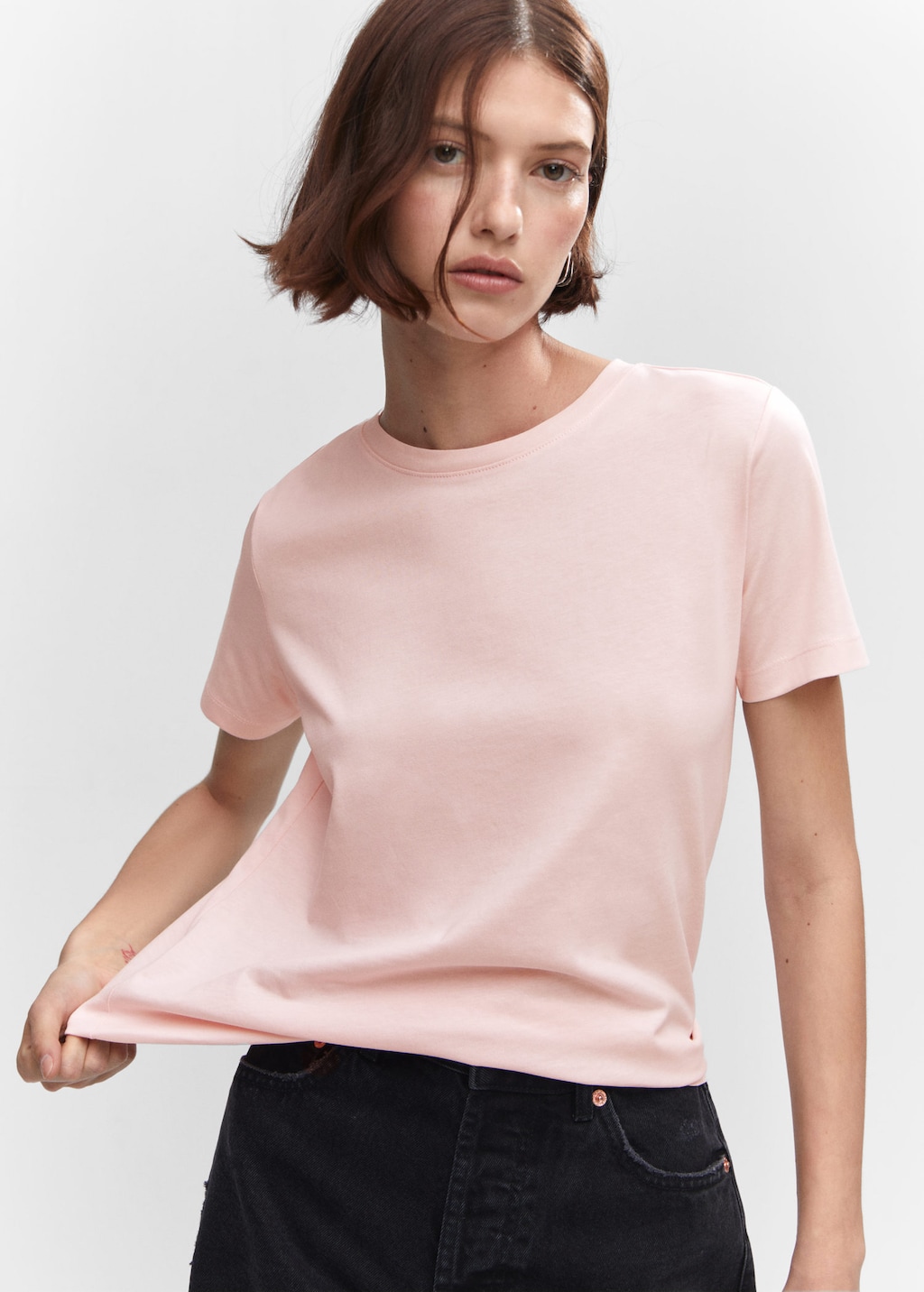T shirt épaulettes mango new arrivals