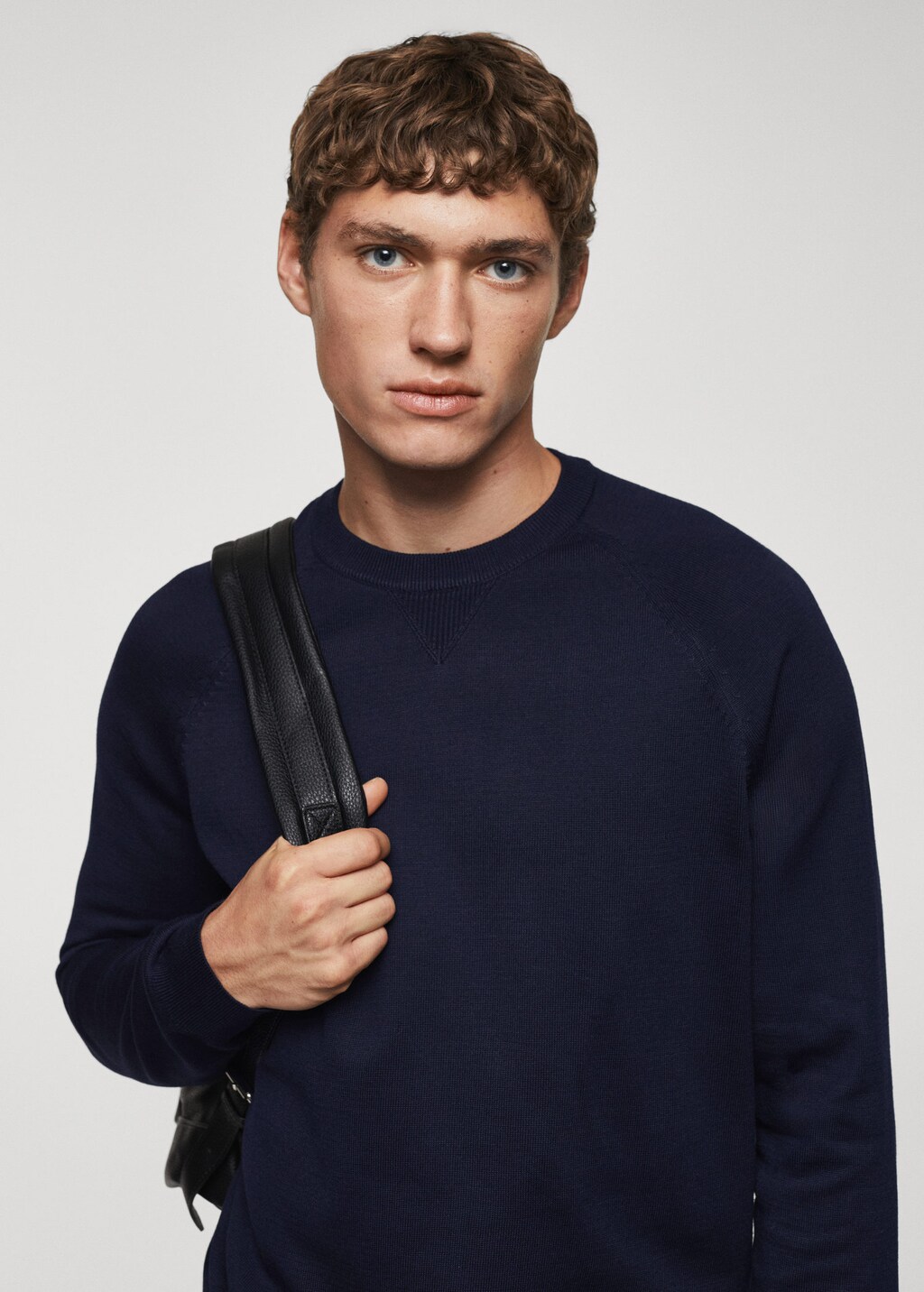 Fine knit cotton sweater MANGO