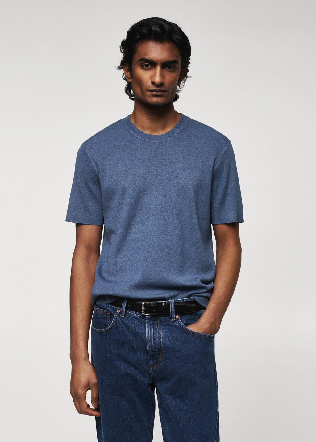 Punto Camisetas de Hombre 2024 Mango Man Espa a