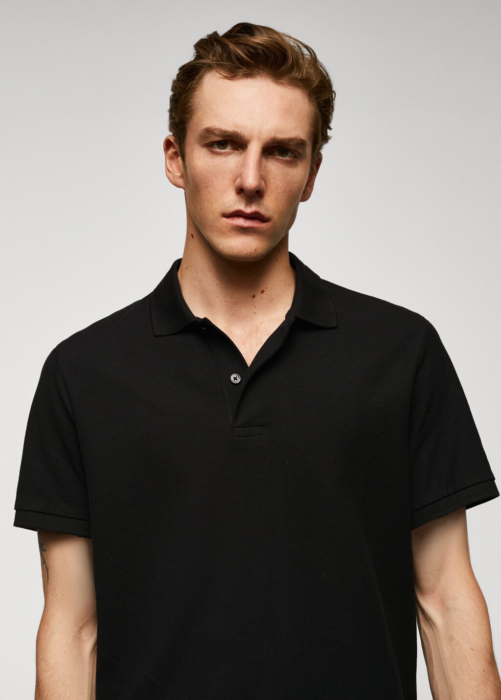 100 cotton 2025 pique polo shirts