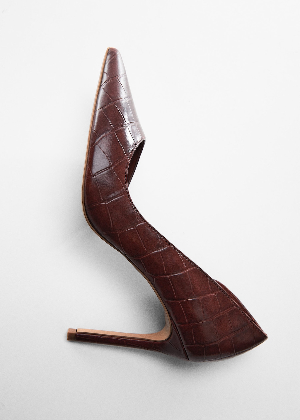 Asymmetrical heeled shoes MANGO
