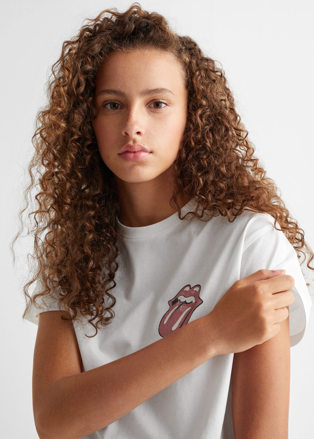 Mango rolling stones sweatshirt cheap