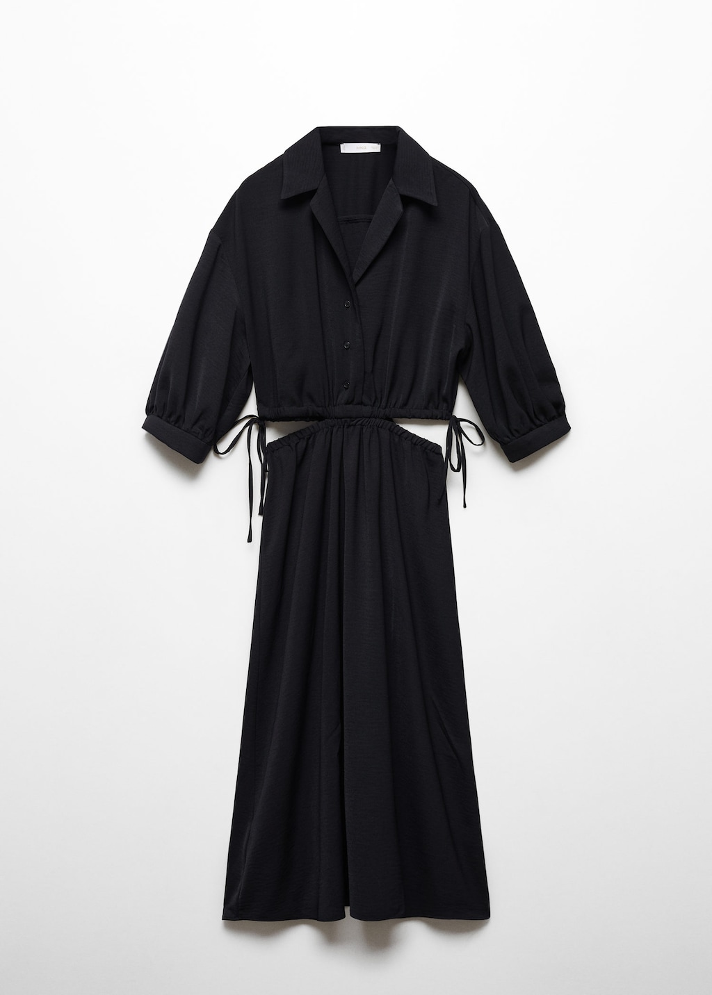 Black shirt sales dress zara