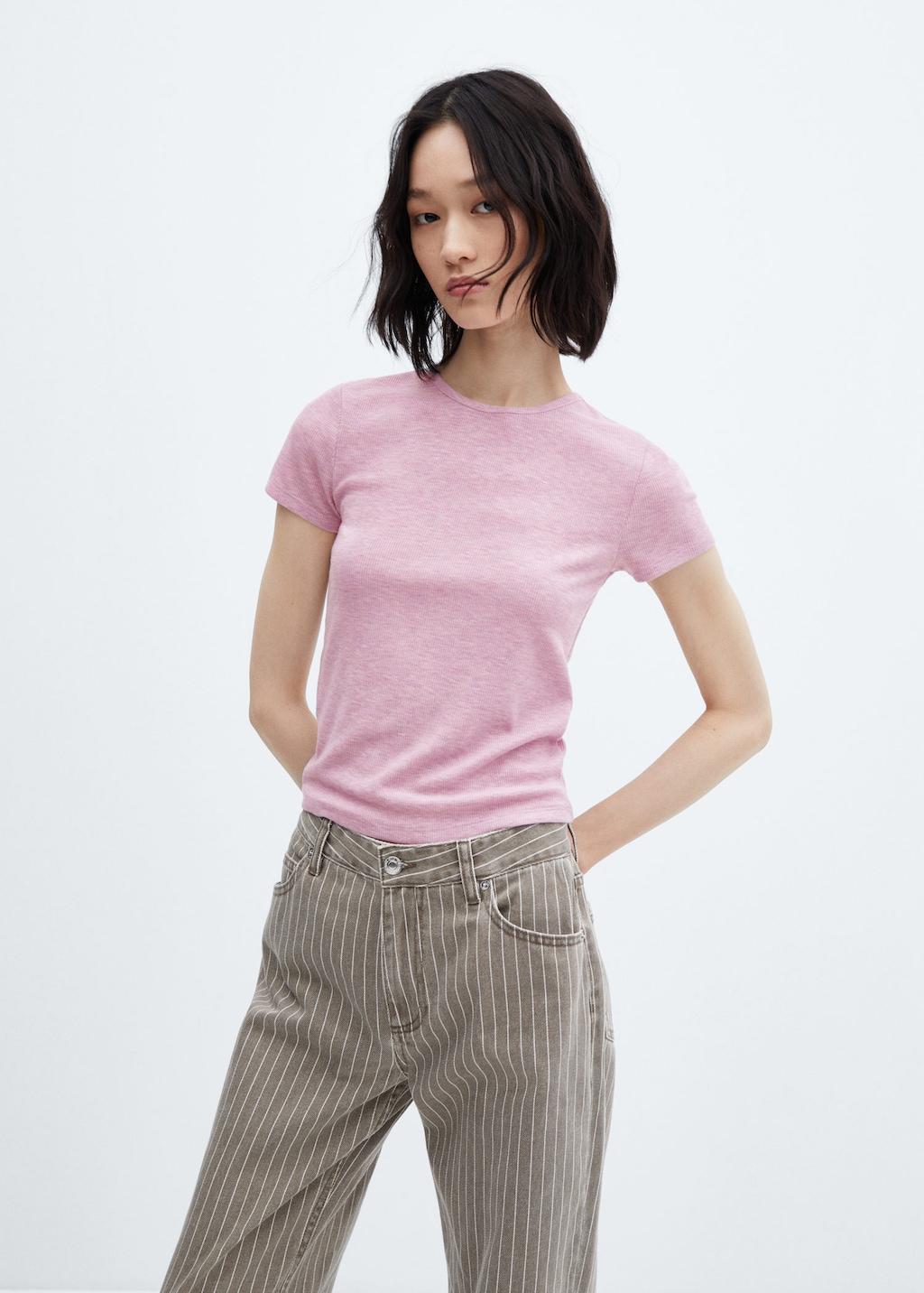 Knitted t shirt deals