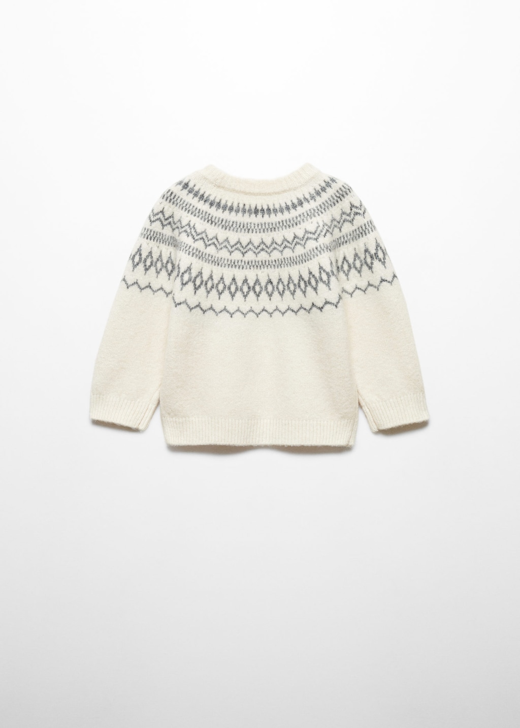 Jacquard-knit Sweater