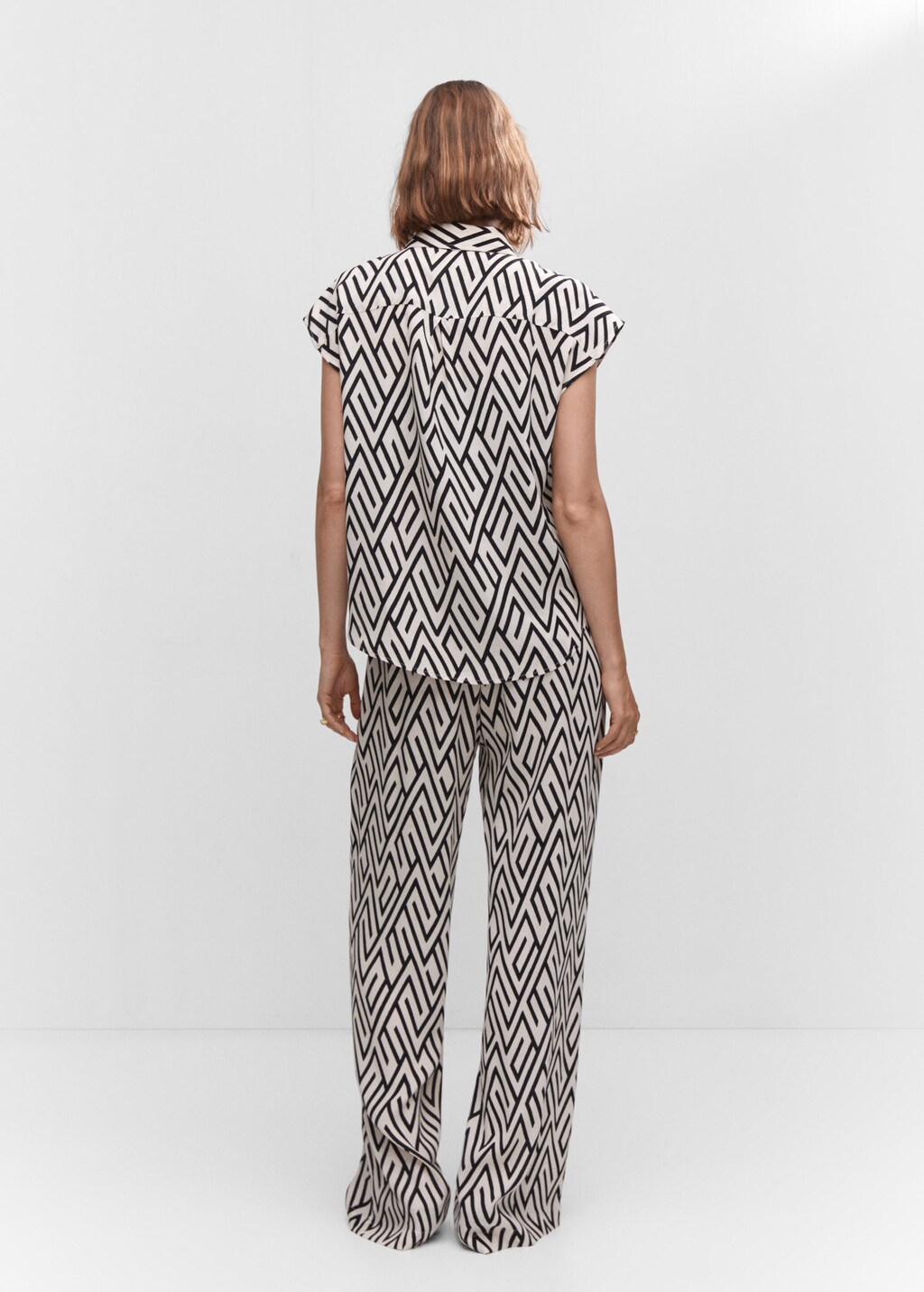 Camisa fluida oversize zara sale