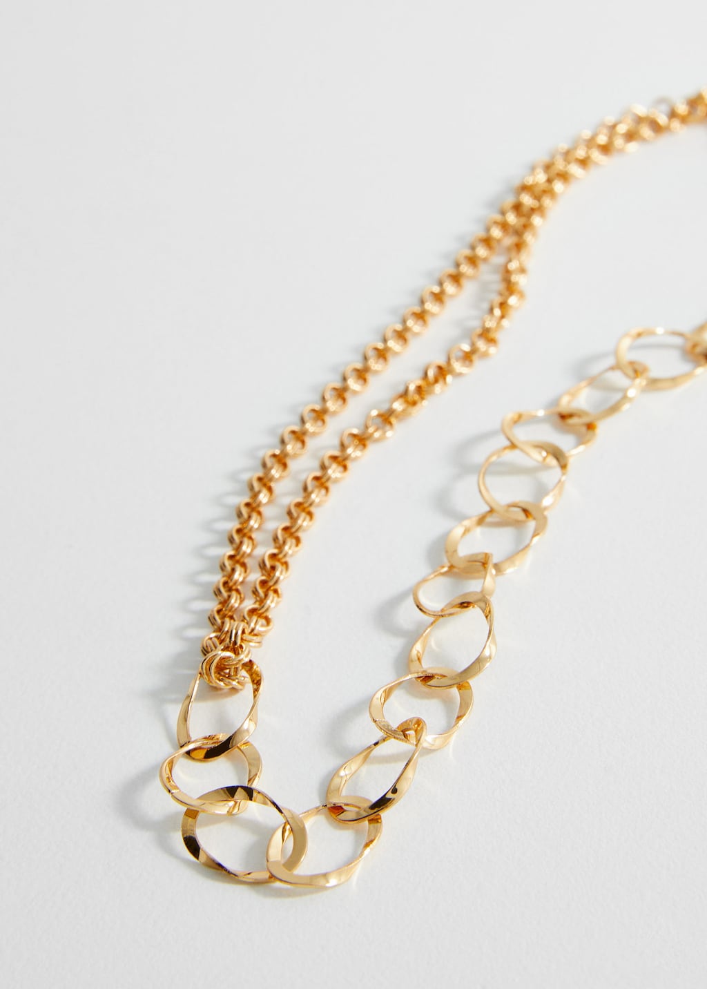 Mango 2024 link necklace