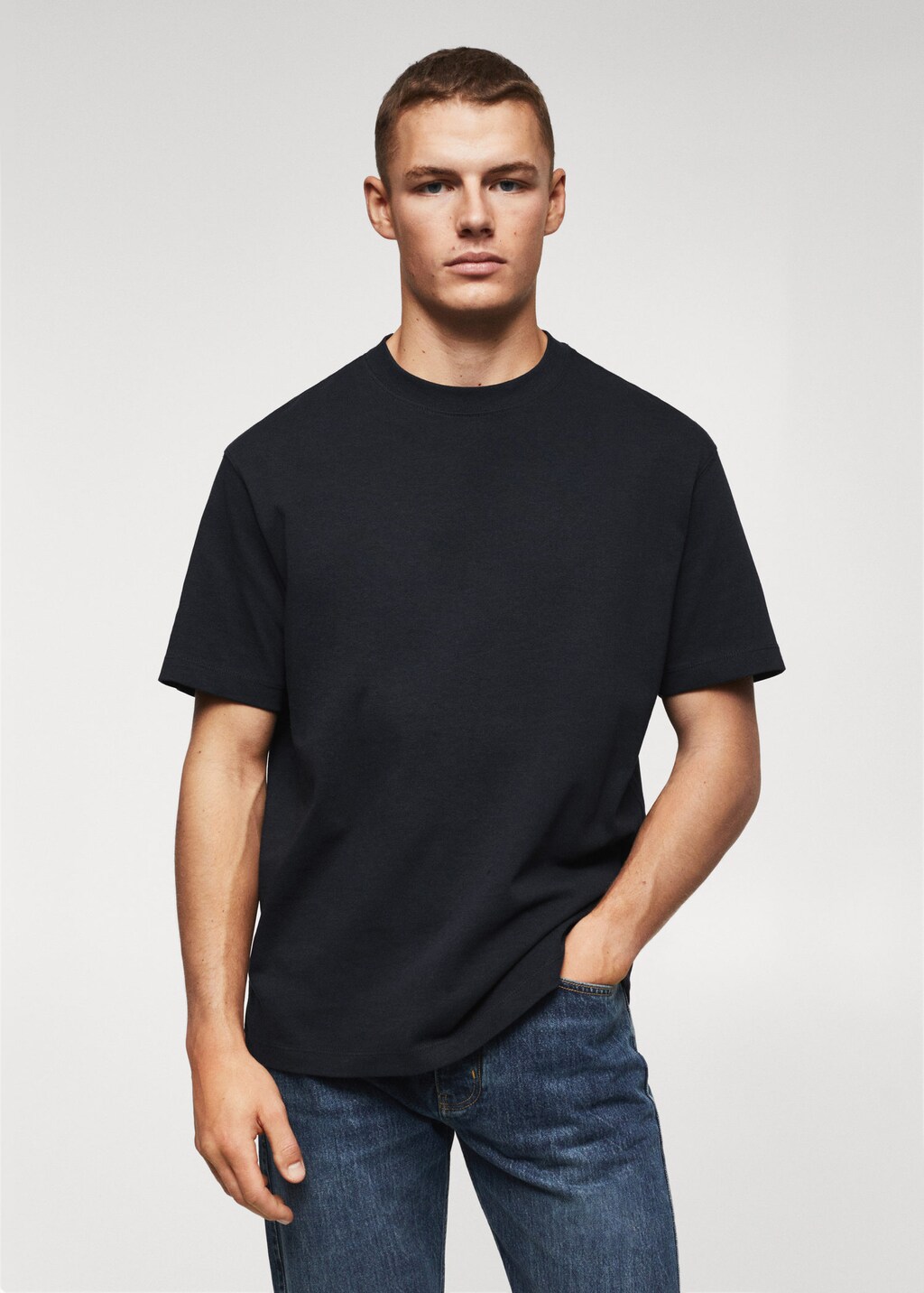 Mango basic t shirt cheap