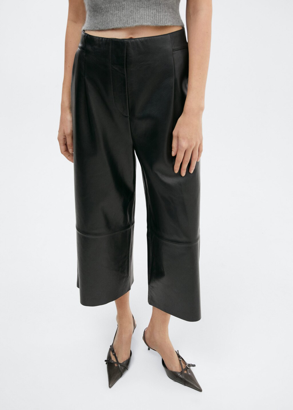 Jupe clearance culotte cuir