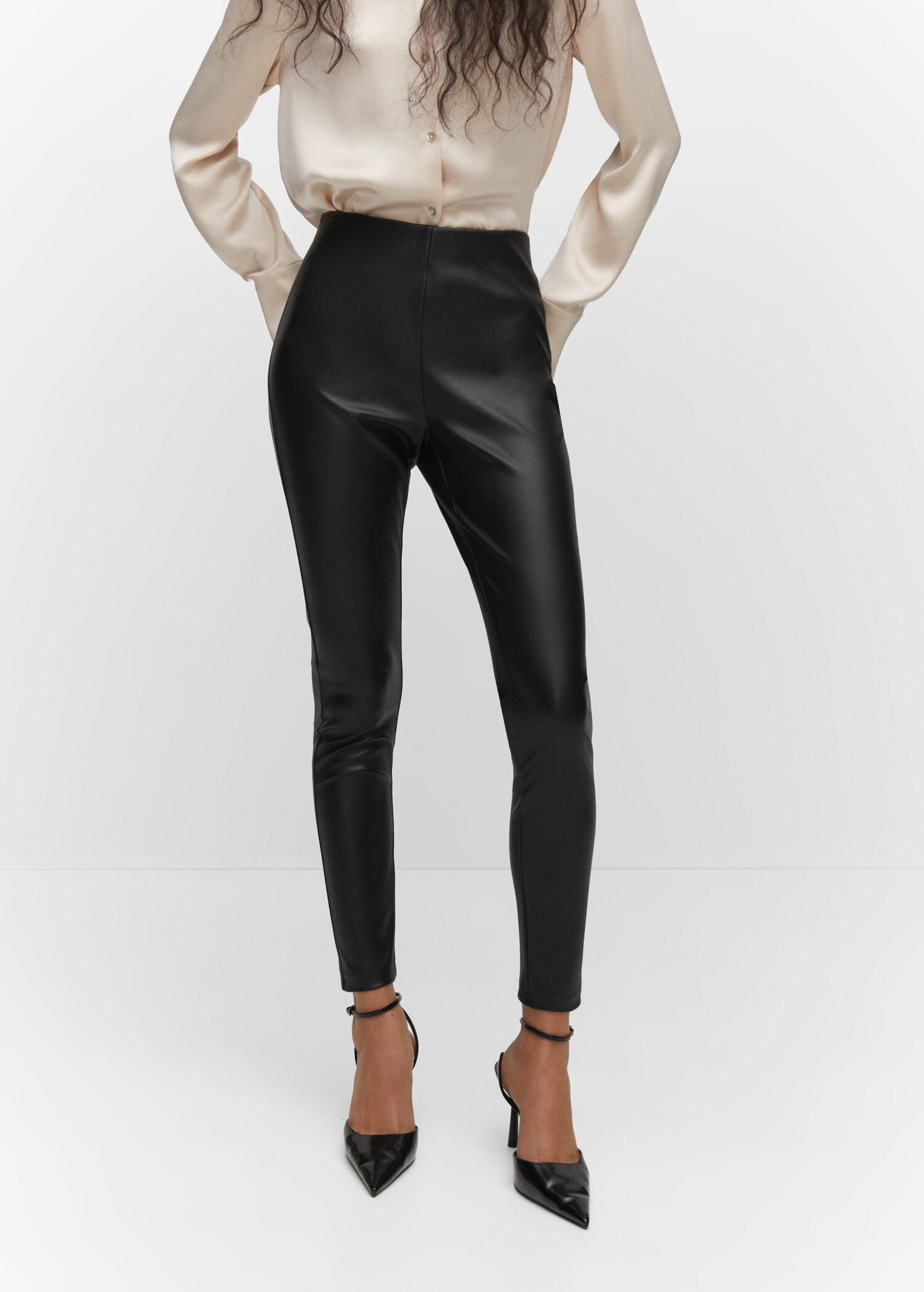 MANGO Leather pants for women | Buy online | ABOUT YOU
