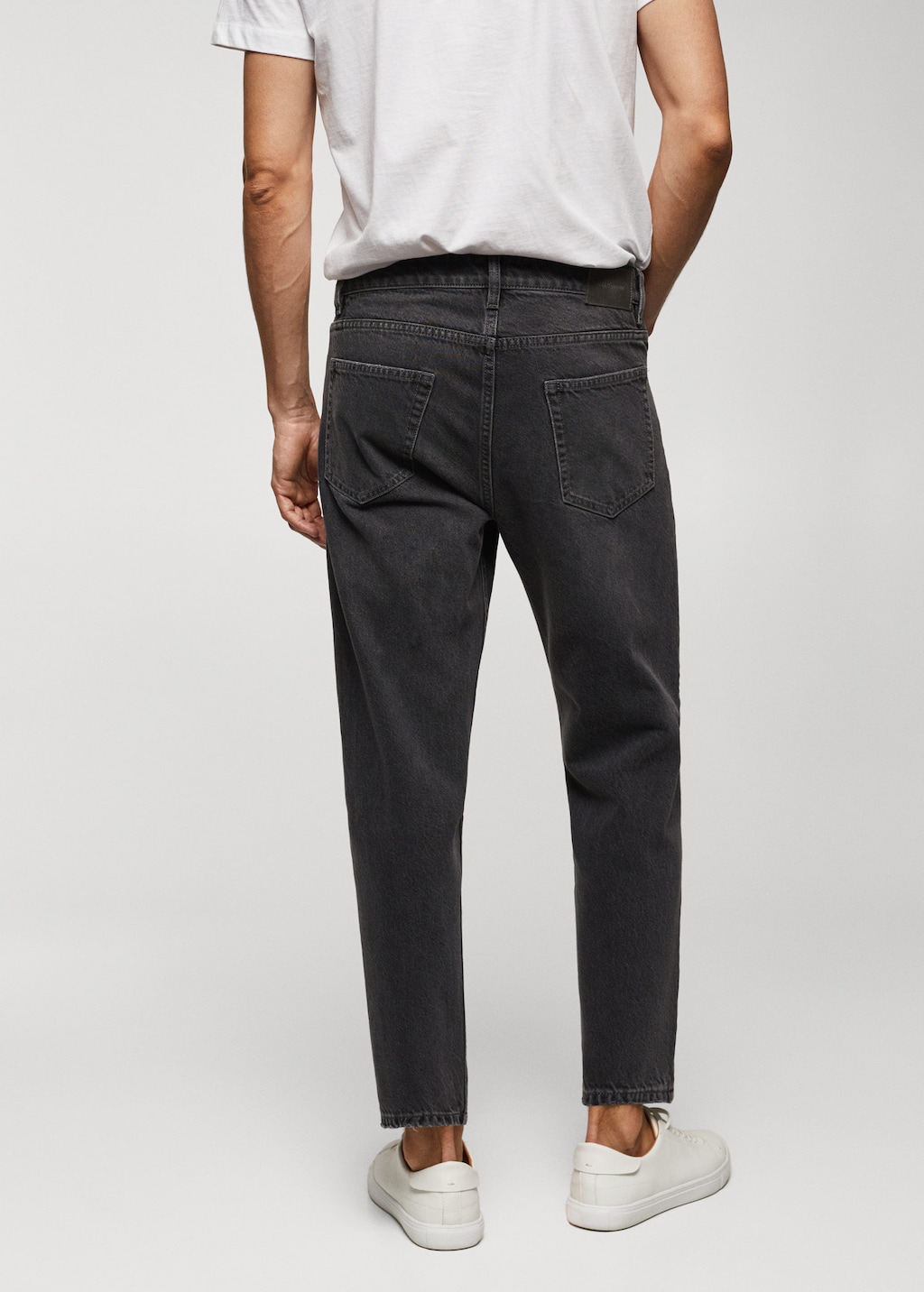 Tapered carrot clearance jeans