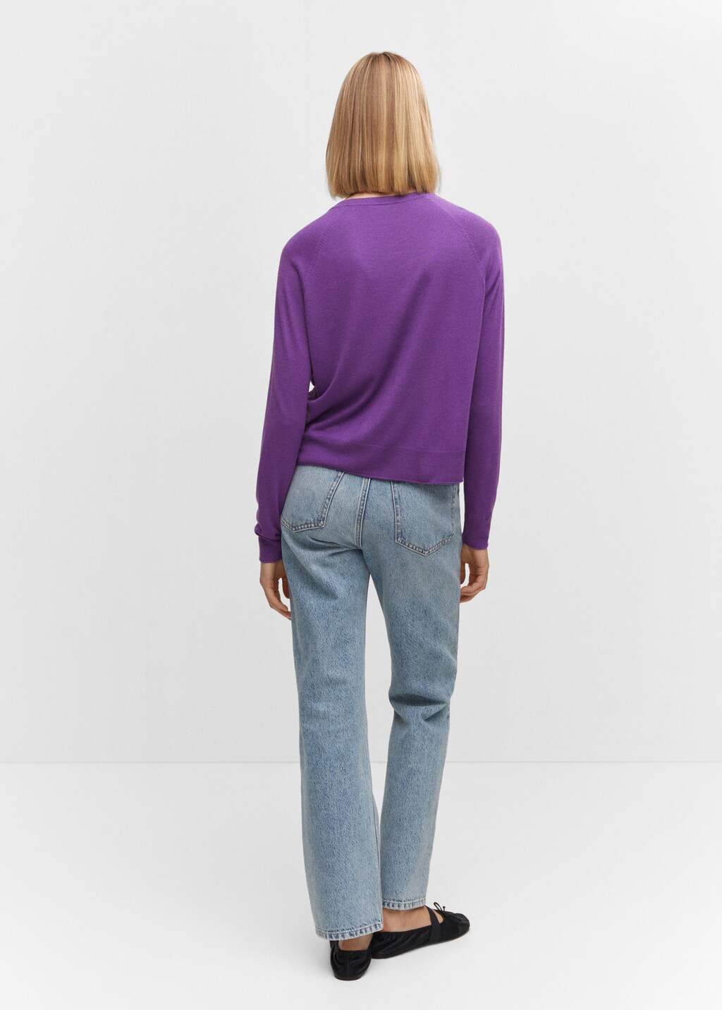 Mango fine 2025 knit sweater