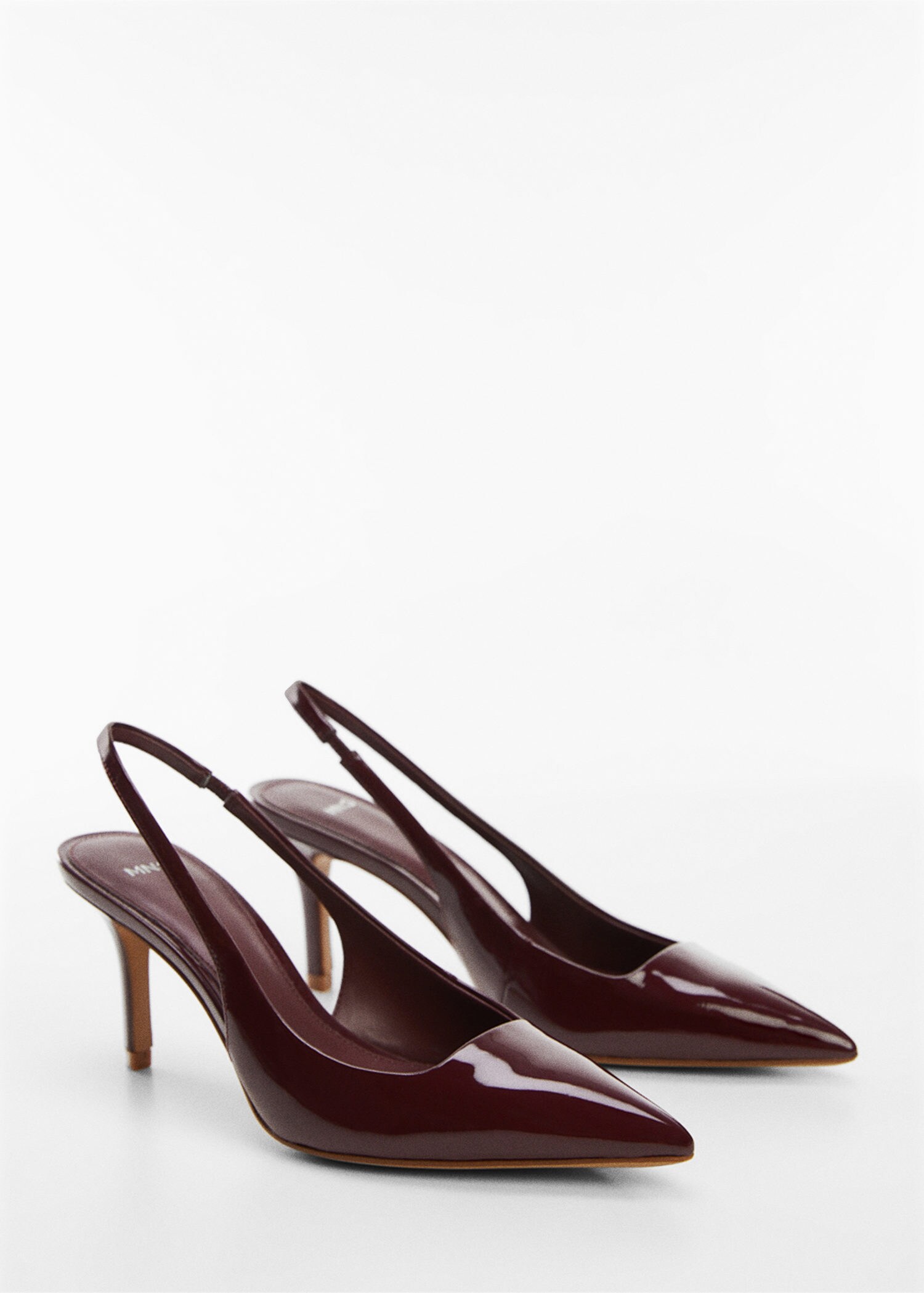 Pointed-toe heeled shoes | MANGO
