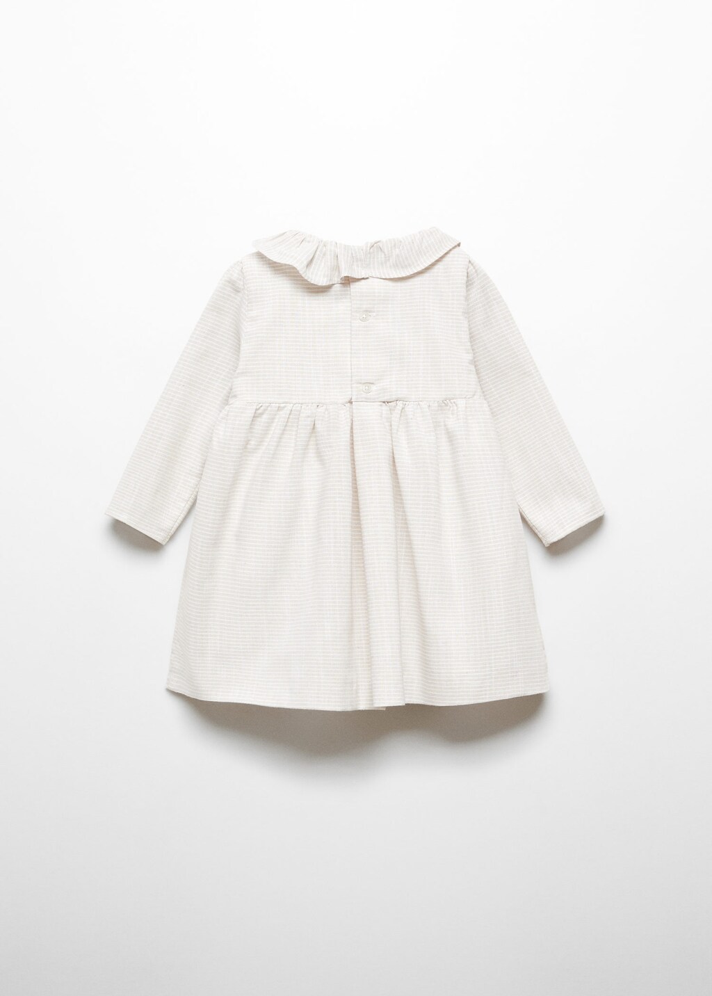 Mango striped top cotton dress