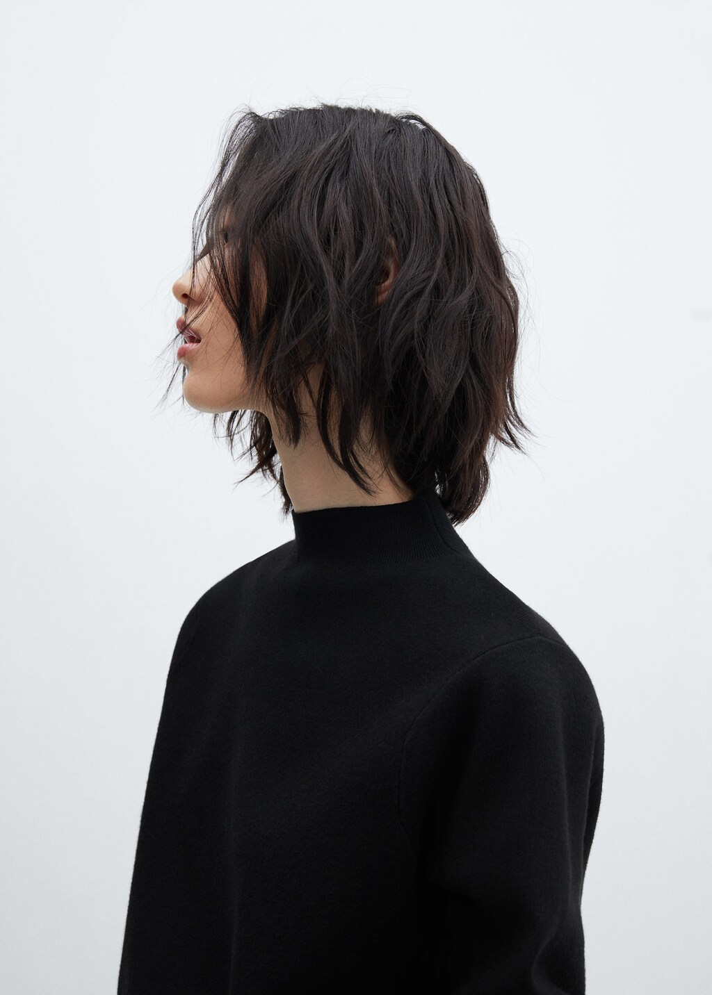 Mango high cheap collar sweater