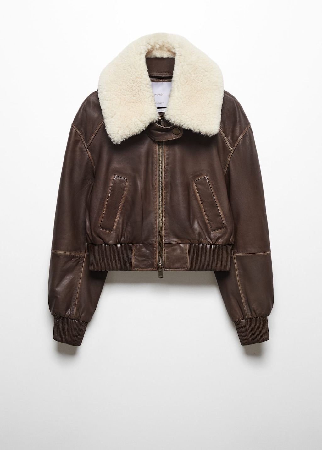 Mango aviator jacket sale