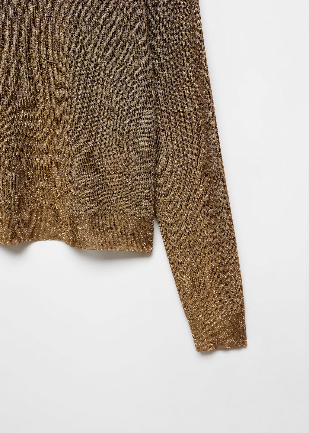 Metallic store lurex sweater