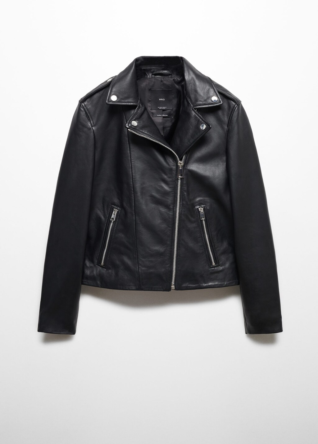 Cheap leather shop motorcycle jacket