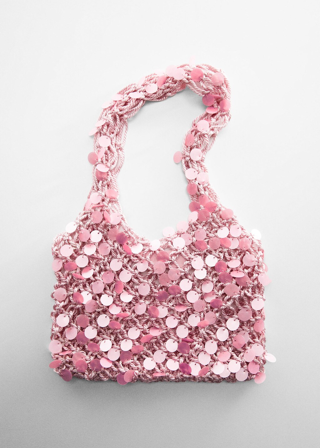 Pink net bag sale