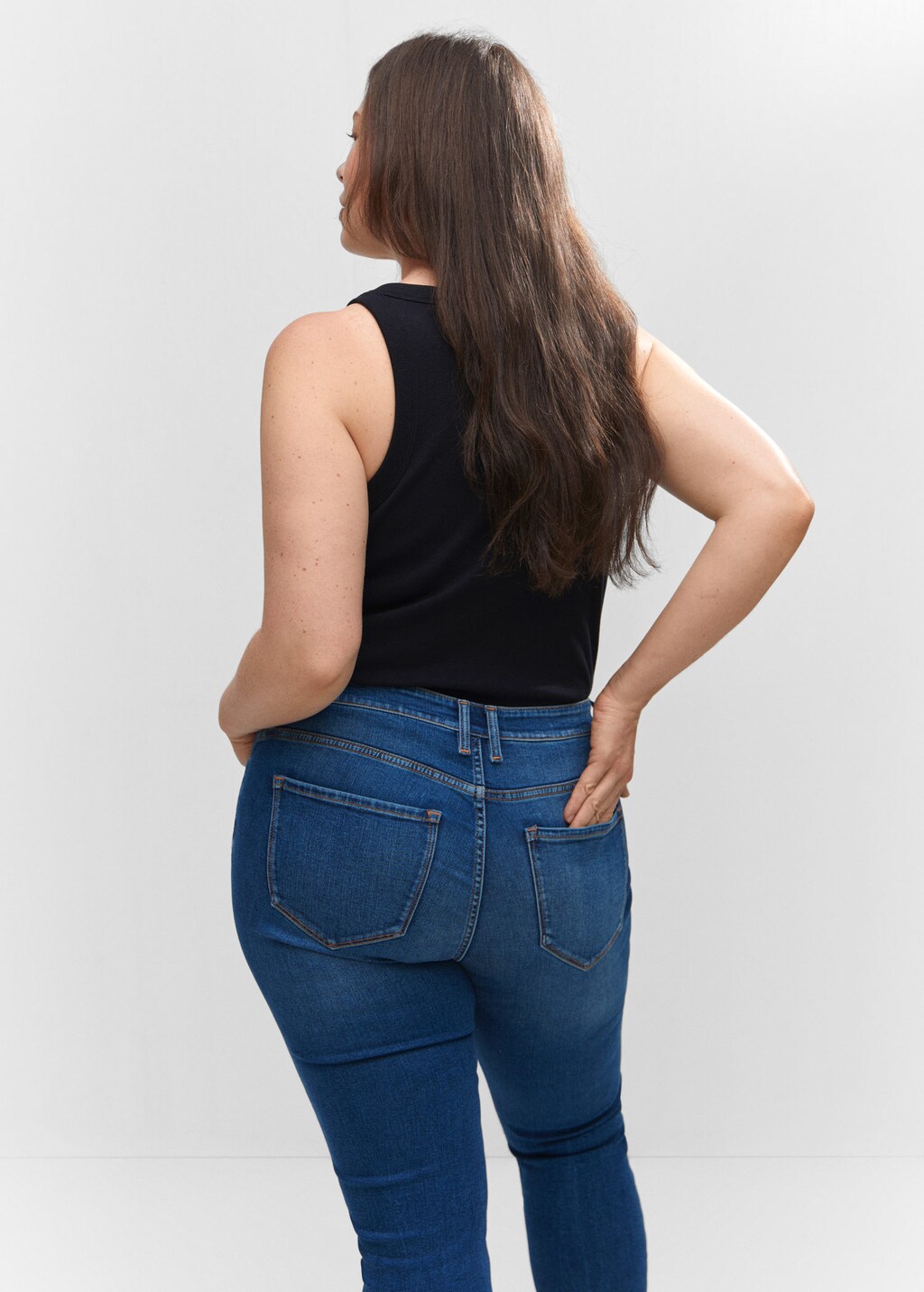 Skinny cropped jeans MANGO