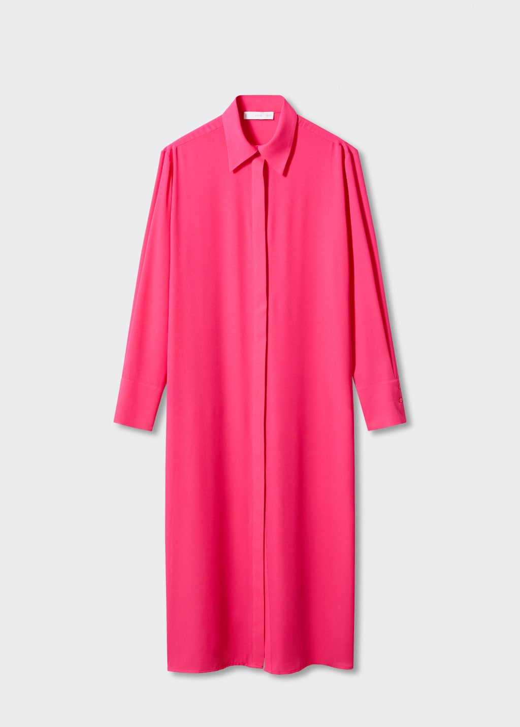 Long maxi clearance shirt with slits