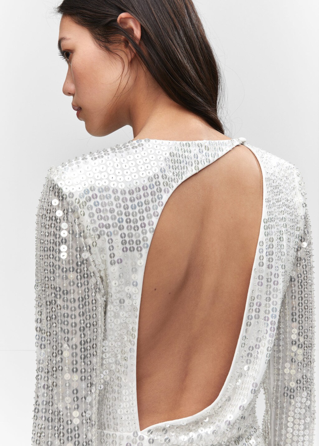 Mango sequin cheap gown