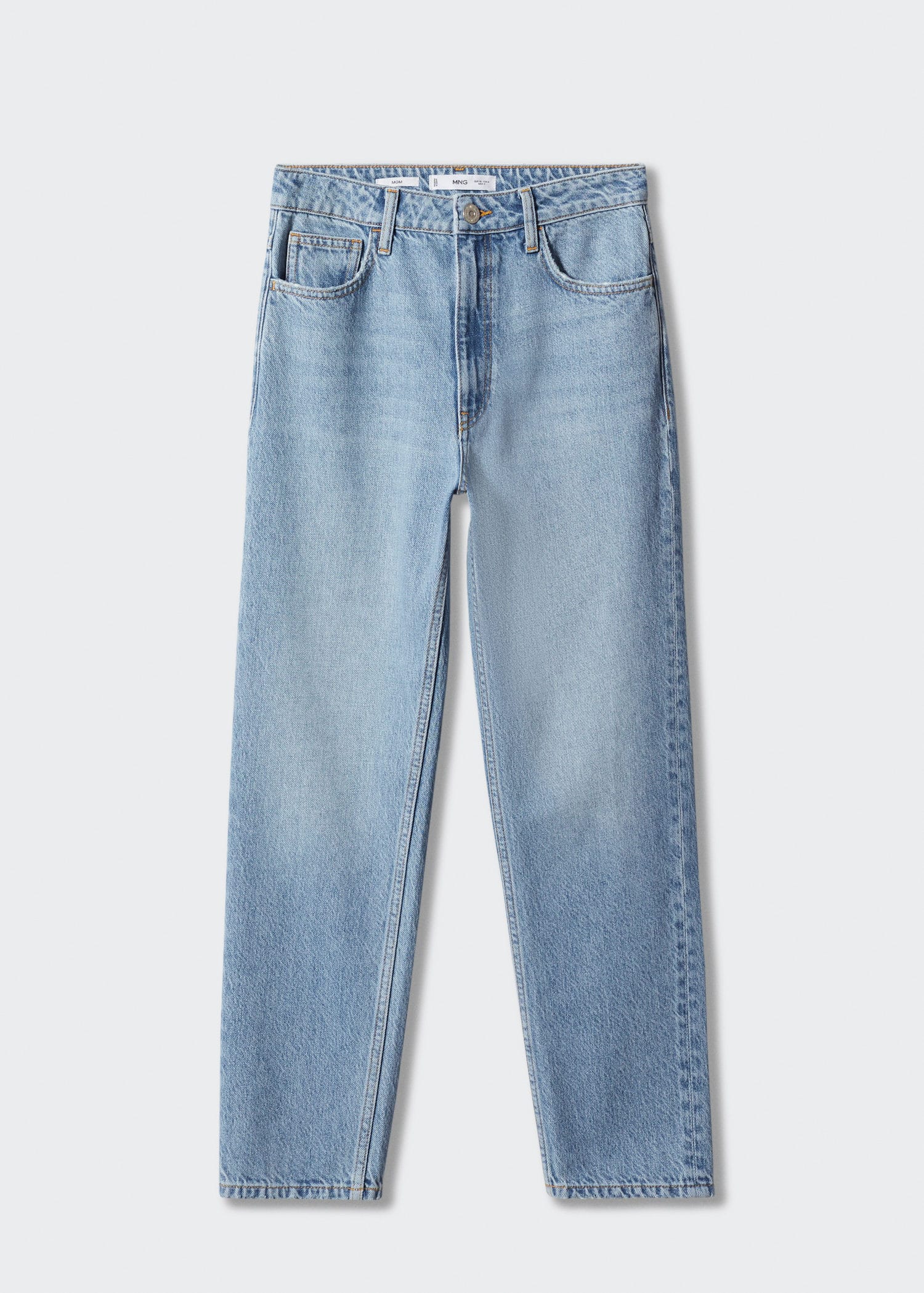 High-Waisted Jeggings Without Pocket