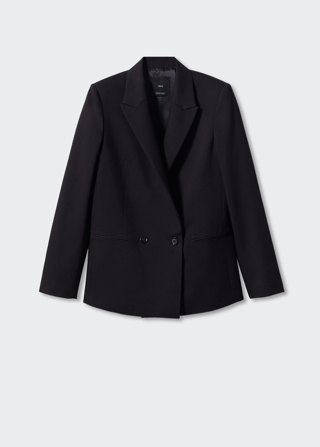 Veste de costume double boutonnage