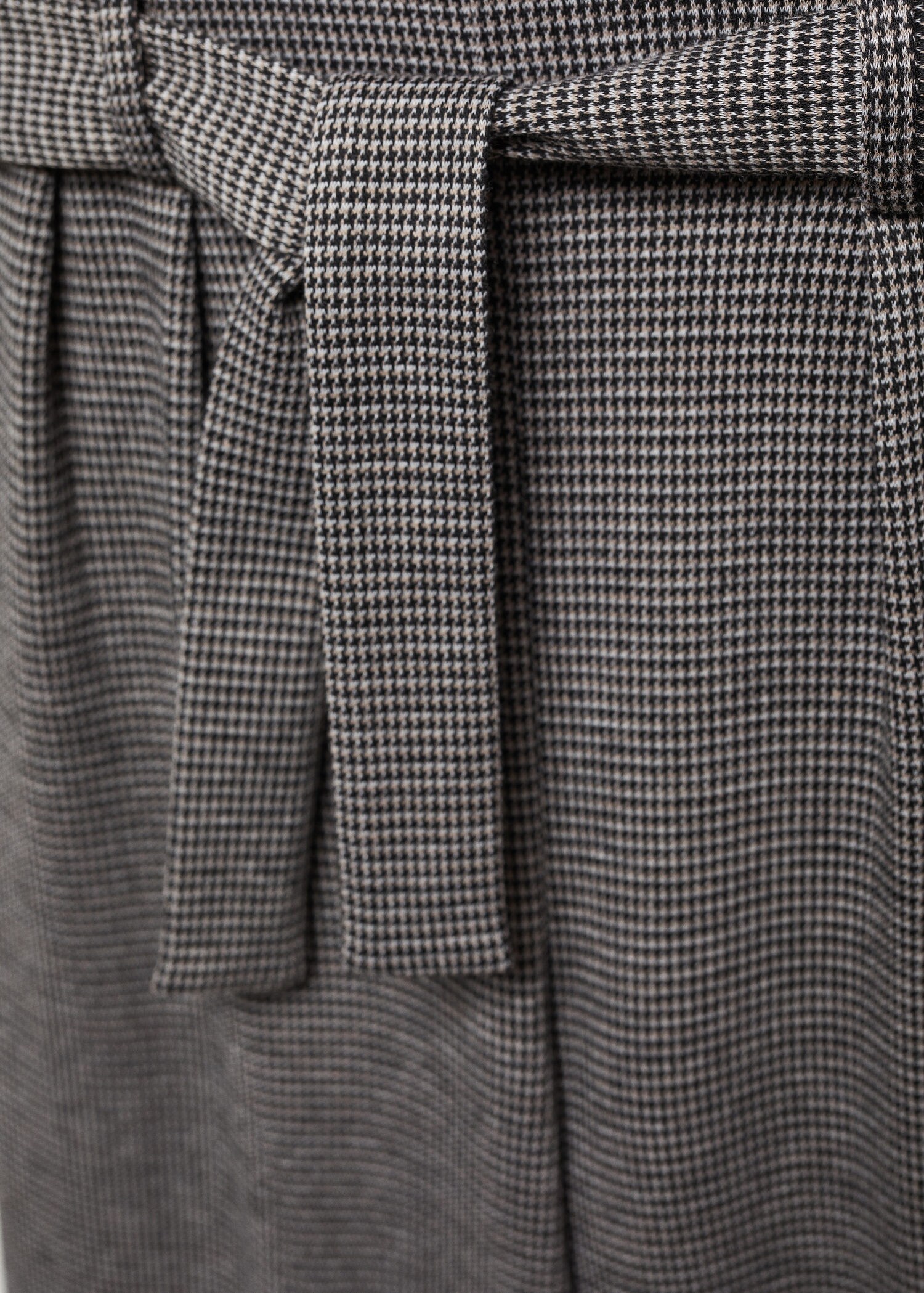 Houndstooth trousers