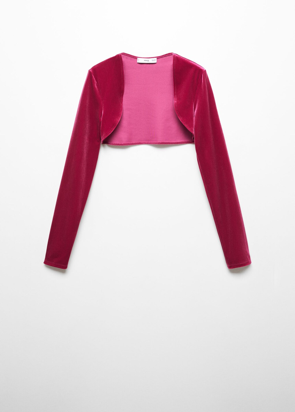 Pink velvet cardigan shop