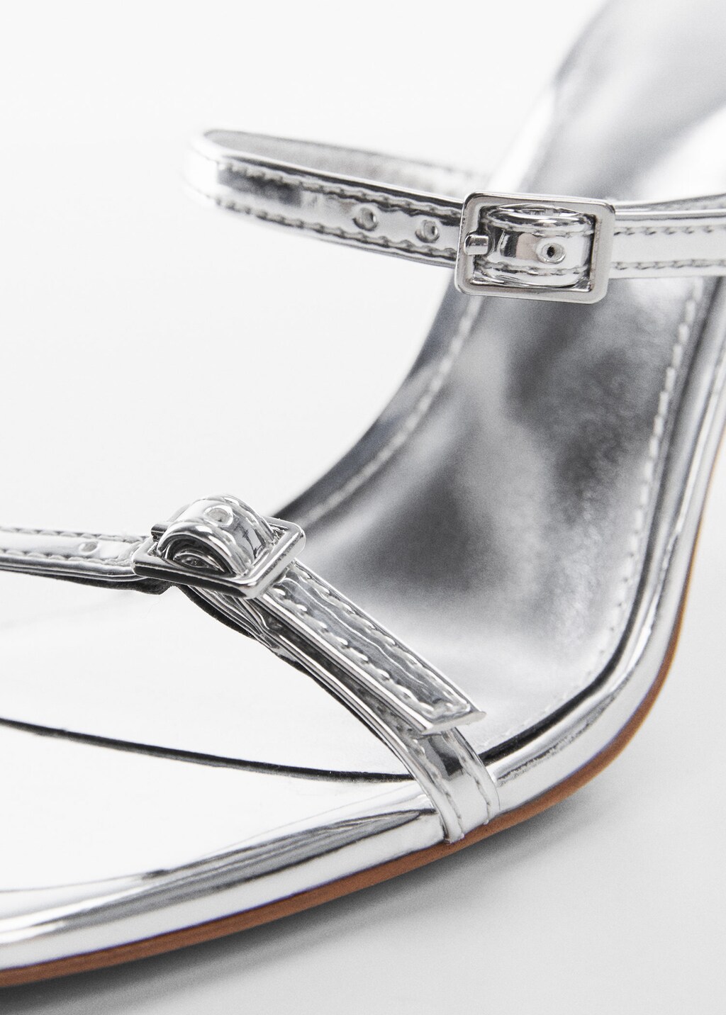 Metallic strap best sale sandals