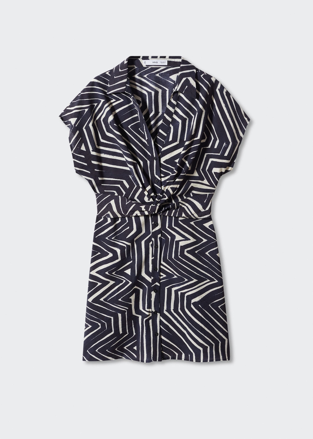 Mango printed 2024 shirt dress