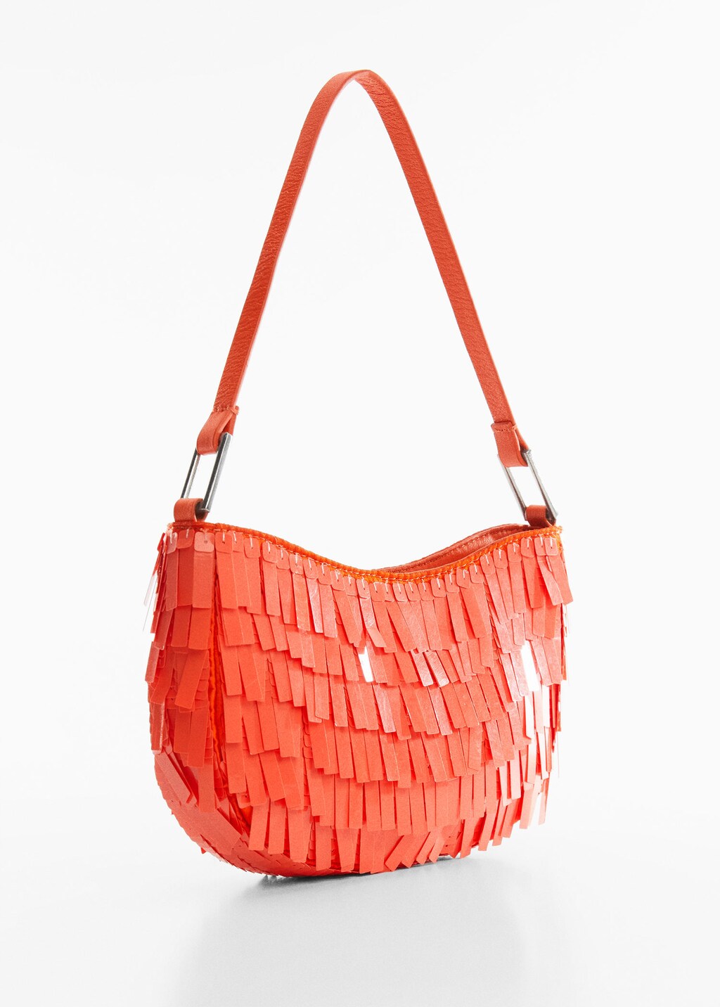 Fringed shoulder bag MANGO