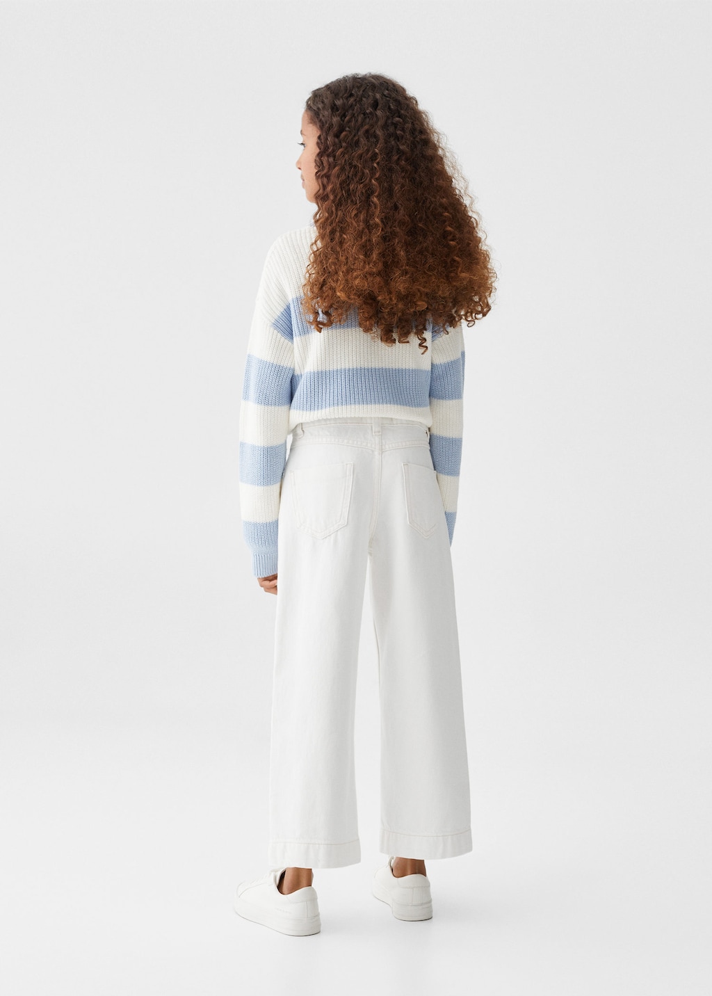 H&m white culotte jeans cheap