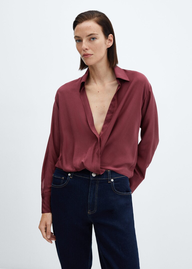 Blusas - Blusas e camisas de Mulher 2024 | Mango Portugal