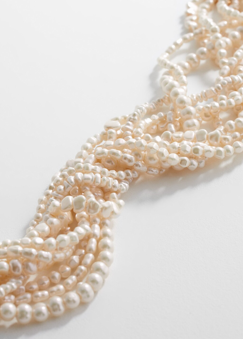 Mango cheap pearl necklace