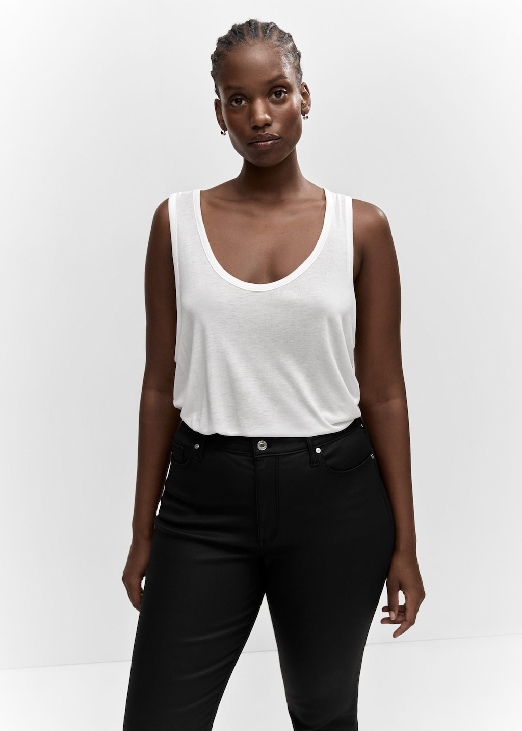 Waxed high waisted jeans hot sale