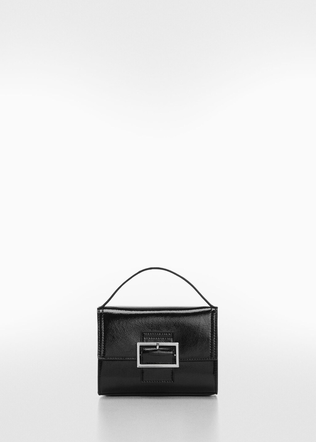 Mango buckled flap bag new arrivals