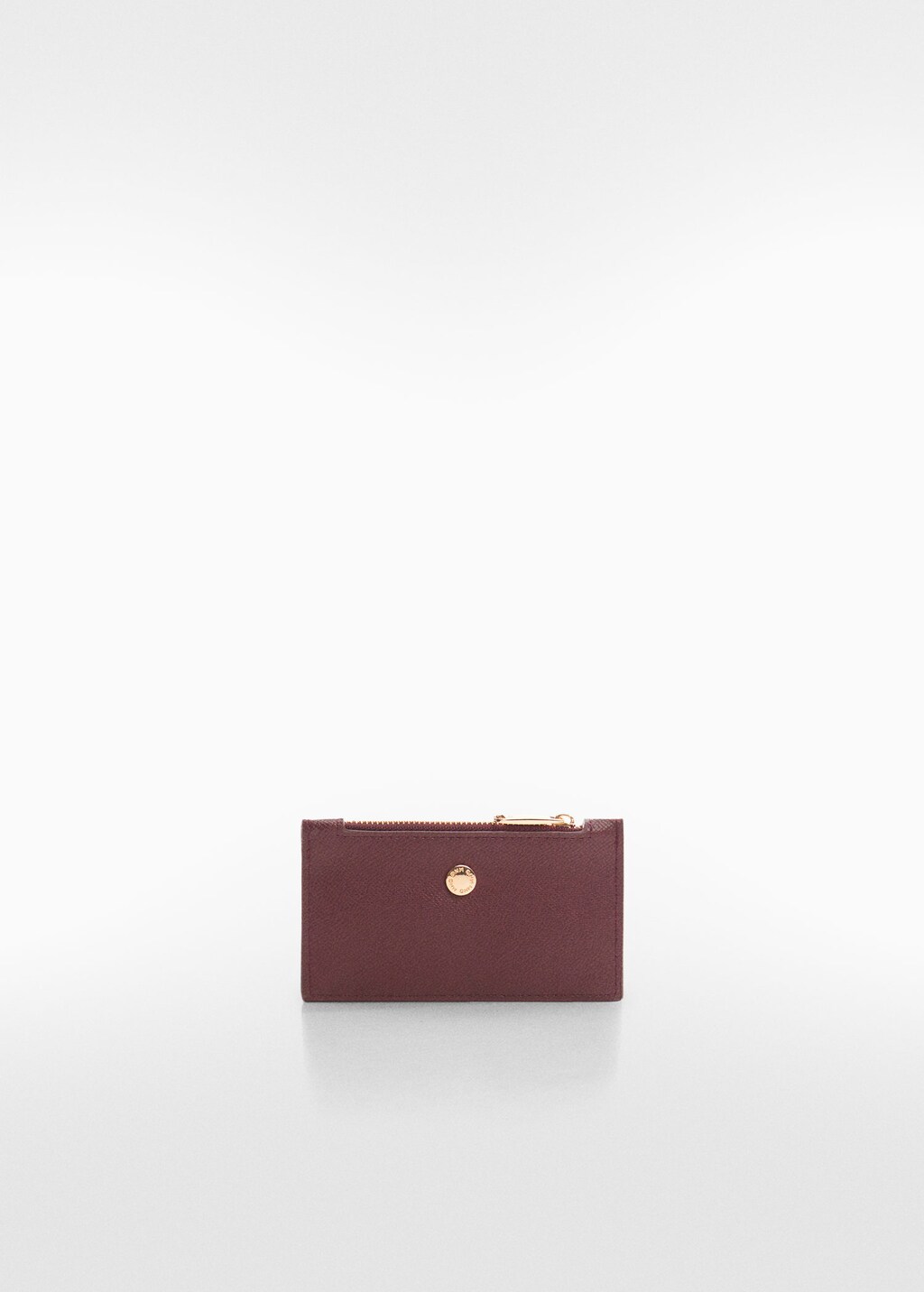 Saffiano-effect cardholder