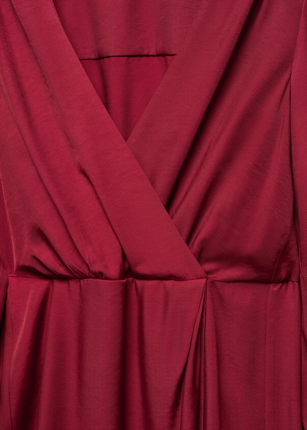 Mango burgundy outlet dress