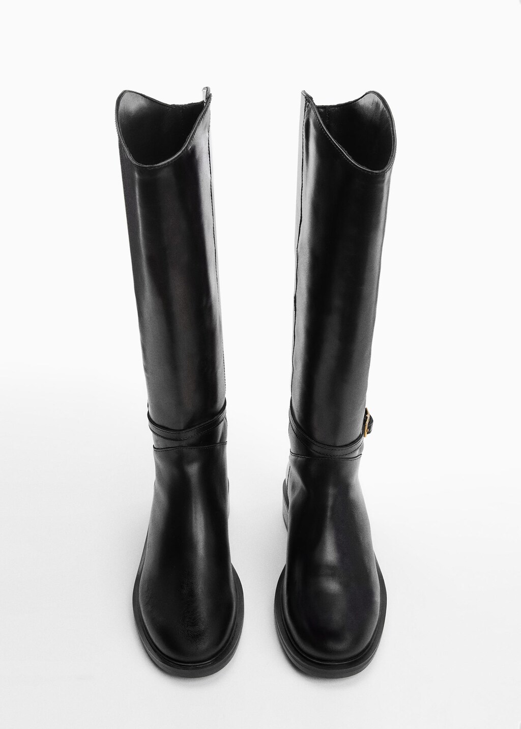 Riding boots outlet with buckles