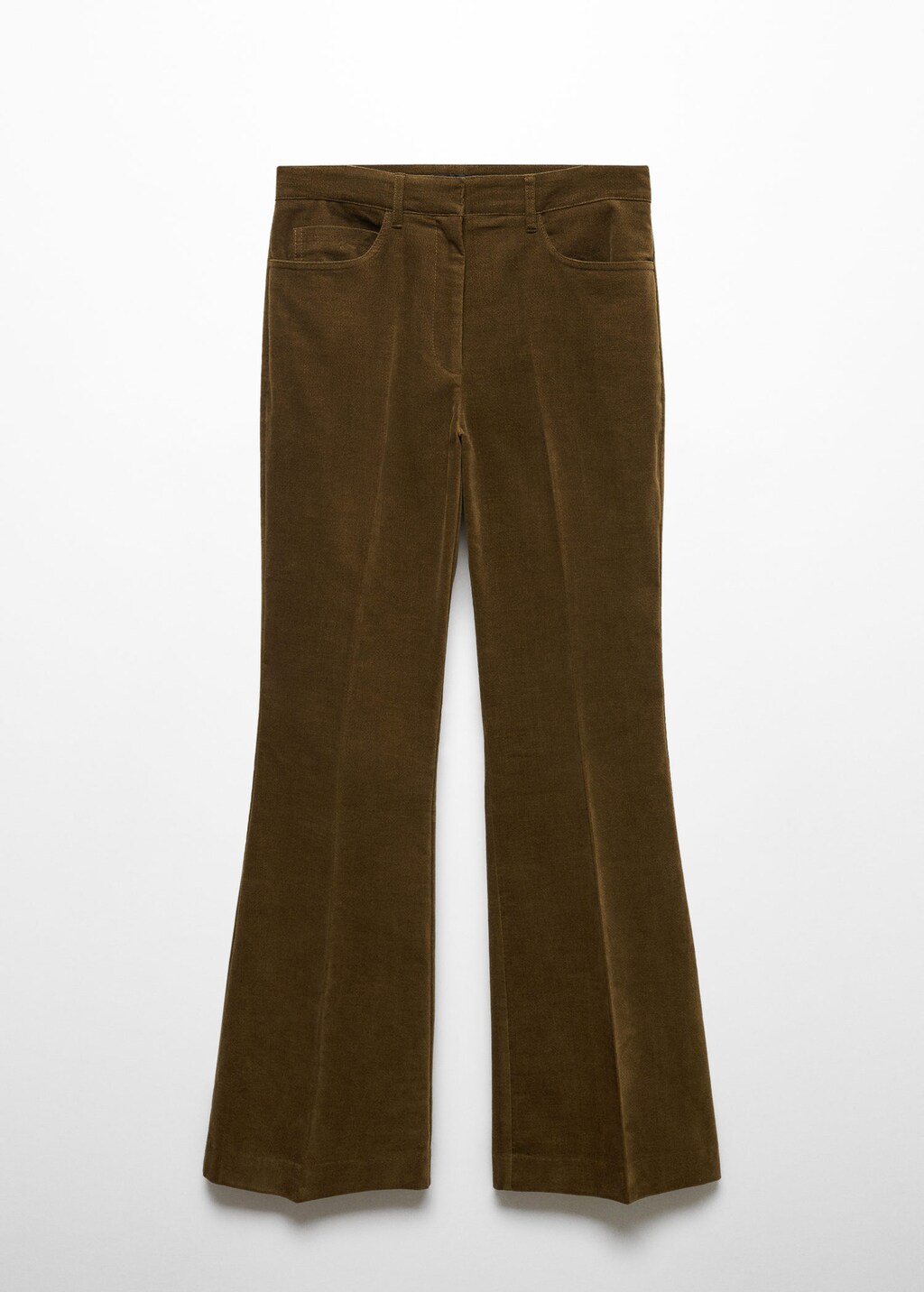 Pantalon velour mango sale